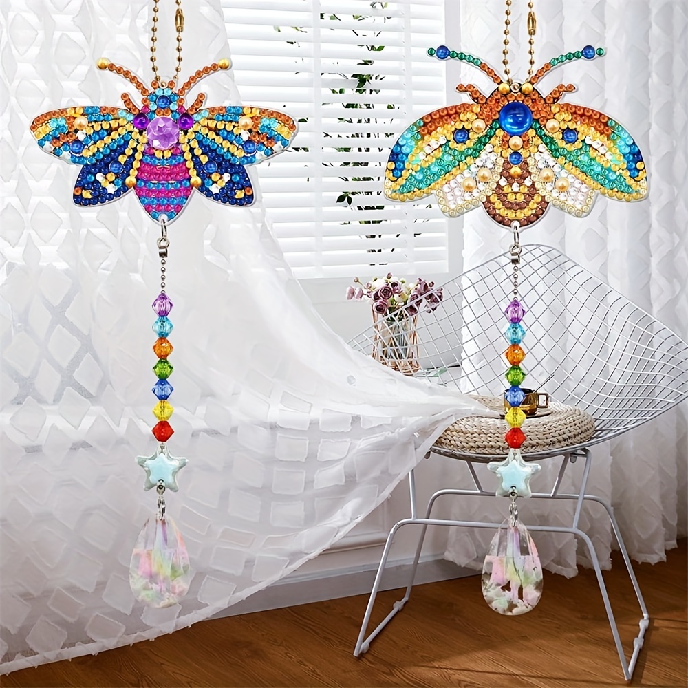 Fansells Butterfly Wind Chime Diamond Painting Gift From My Viewer 