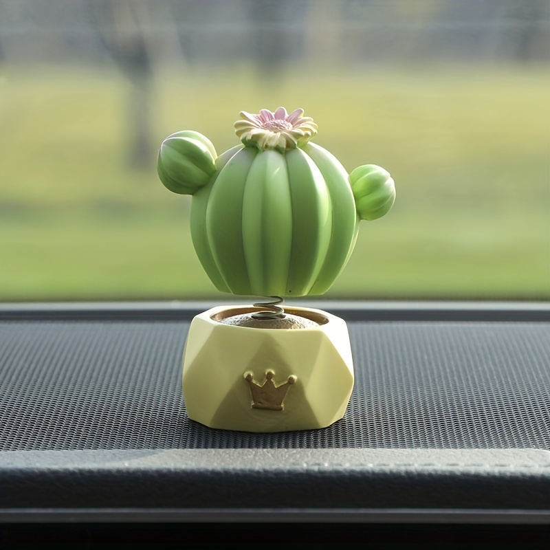 Cactus petit Pot tableau de bord voiture ornements pour