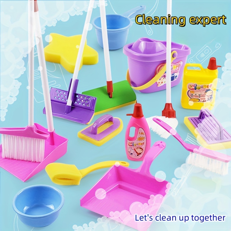Kit de nettoyage pour enfants - Bois - Accessoires de vêtements