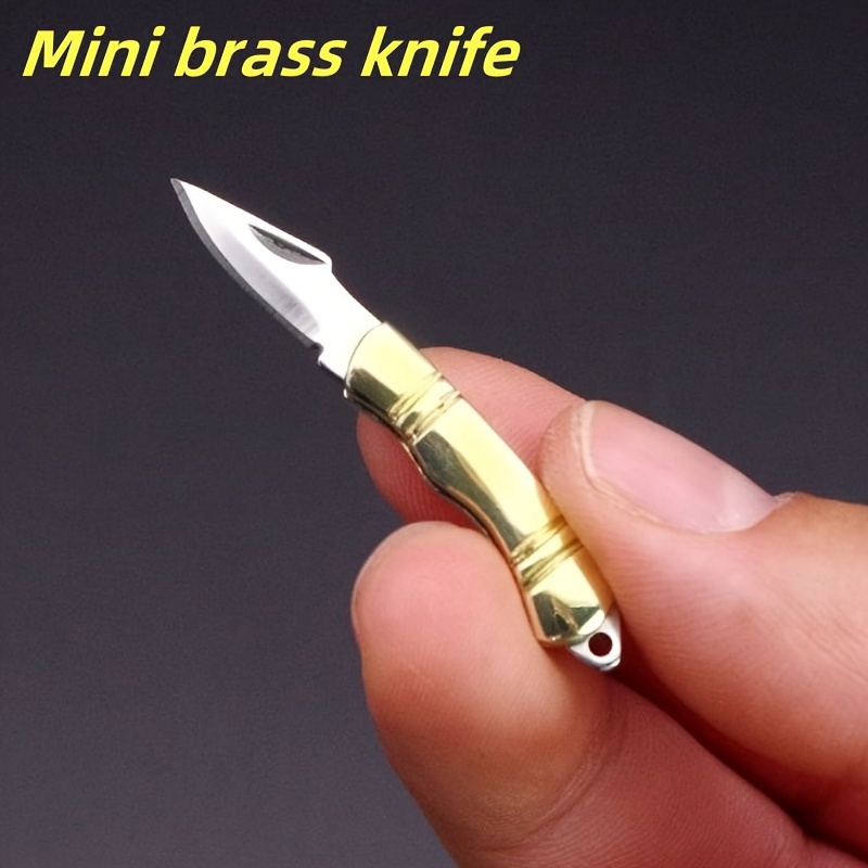 Brass Pocket Knife - Temu Canada