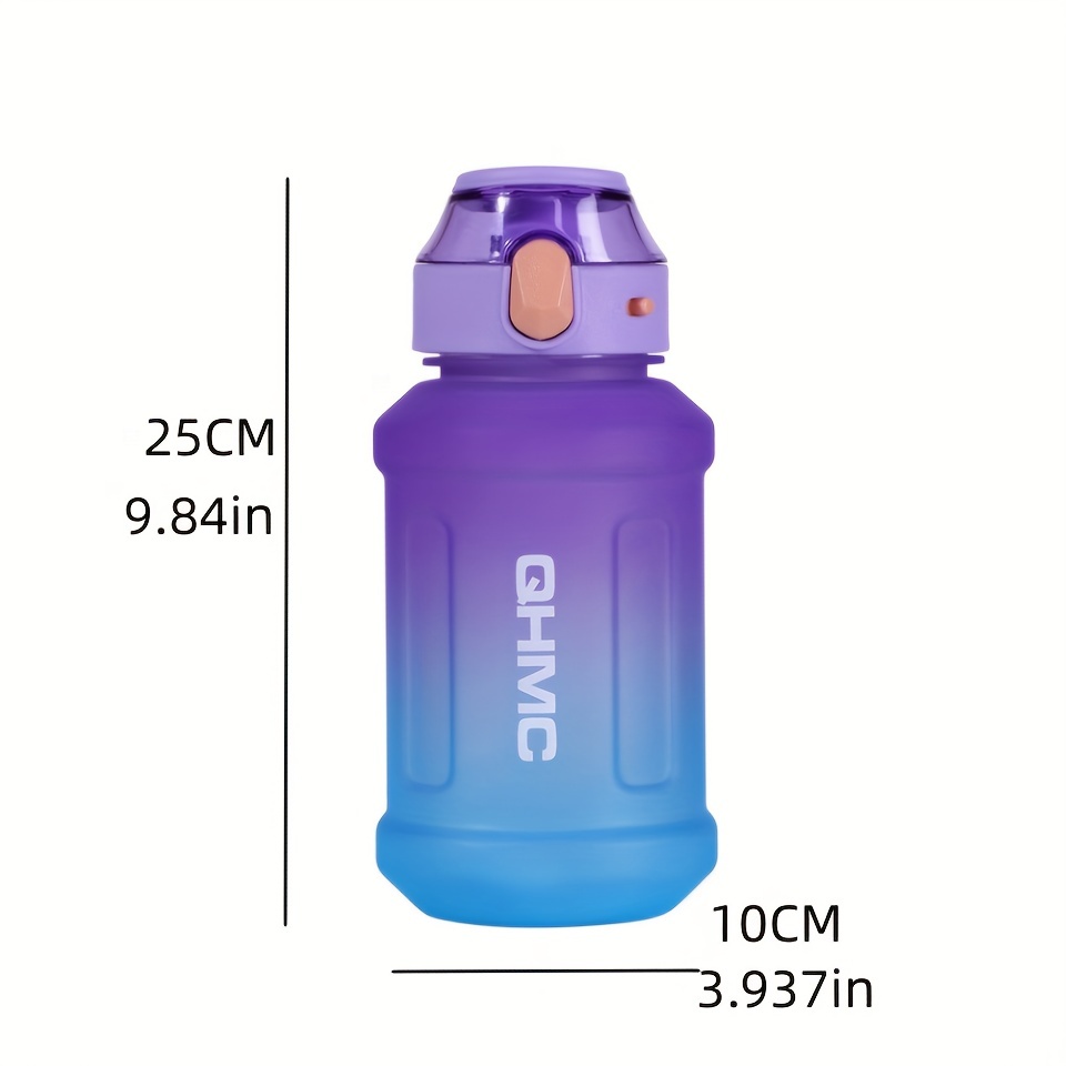 Botella Agua Gran Capacidad Medio Galón 80 Oz/70 Oz Asa Taza - Temu