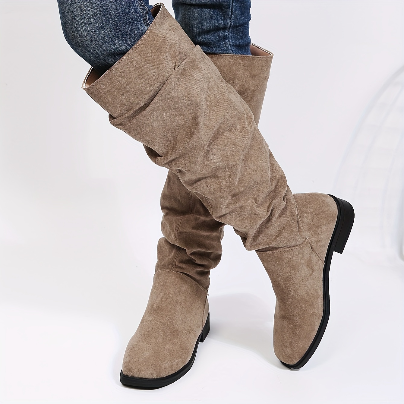 Rue Slouch Western Boots