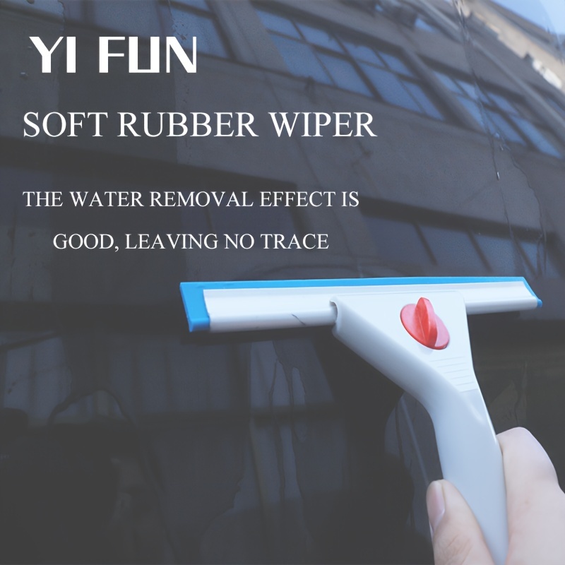 Silicone Scraper for Car Glass Rubber Squeegee Window Tint Tool Glass Water  Wiper Mirror Cleaning Water Blade Car Accessories