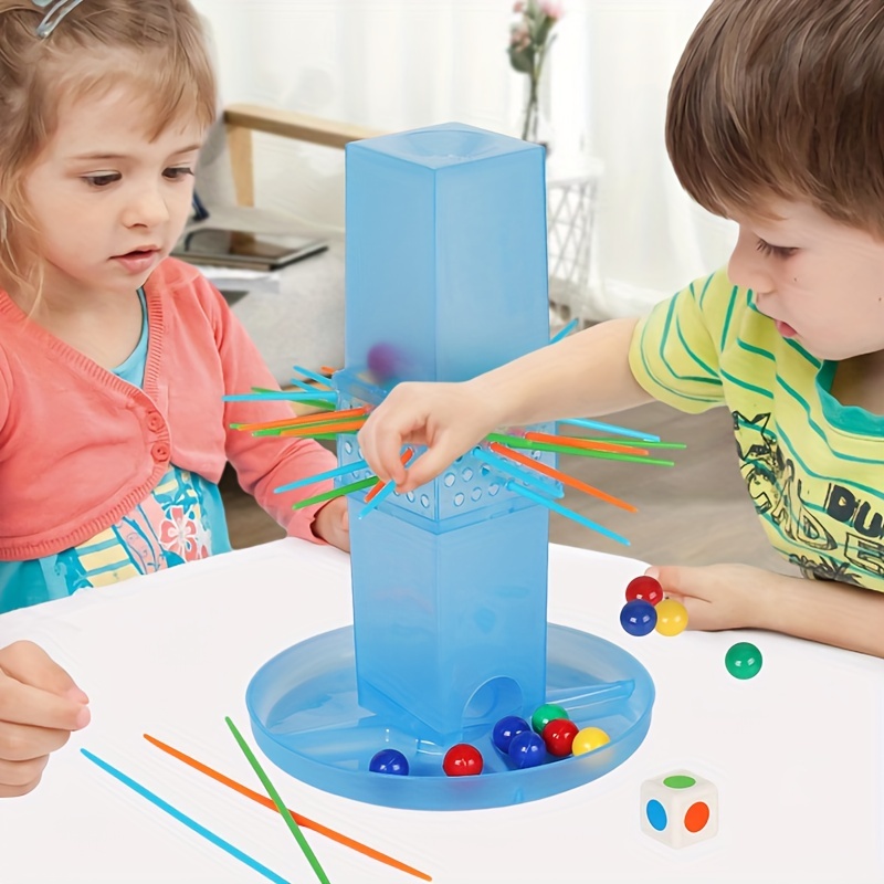 30pcs Colorful Plastic Sticks Baby Children Educational Box Game Kids  Accessory