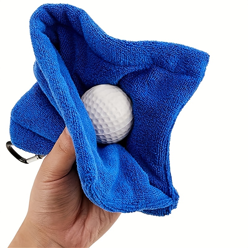 Golf Towel Suitable For Golf Course Cleaning Cloth, Club Wipe, Ball Brush
