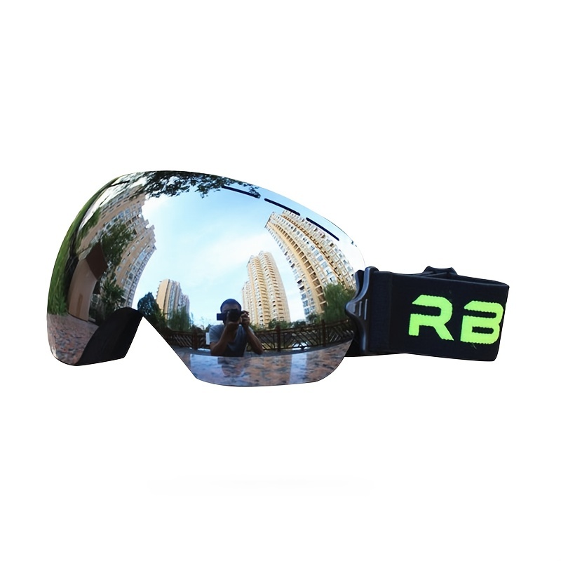 RIOROO Gafas de Esquí, Máscara Gafas Esqui Snowboard Nieve Espejo para  Hombre Mujer Adultos Juventud Jóvenes OTG Compatible con Casco,Anti Niebla  100% Protección UV Gafas de Ventisca : : Deportes y aire