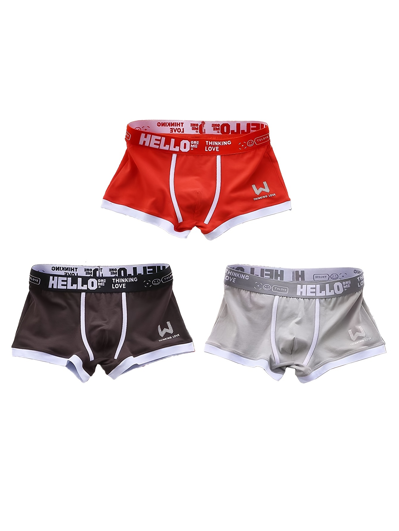 Hombres Calzoncillos Boxer Algodon - Temu