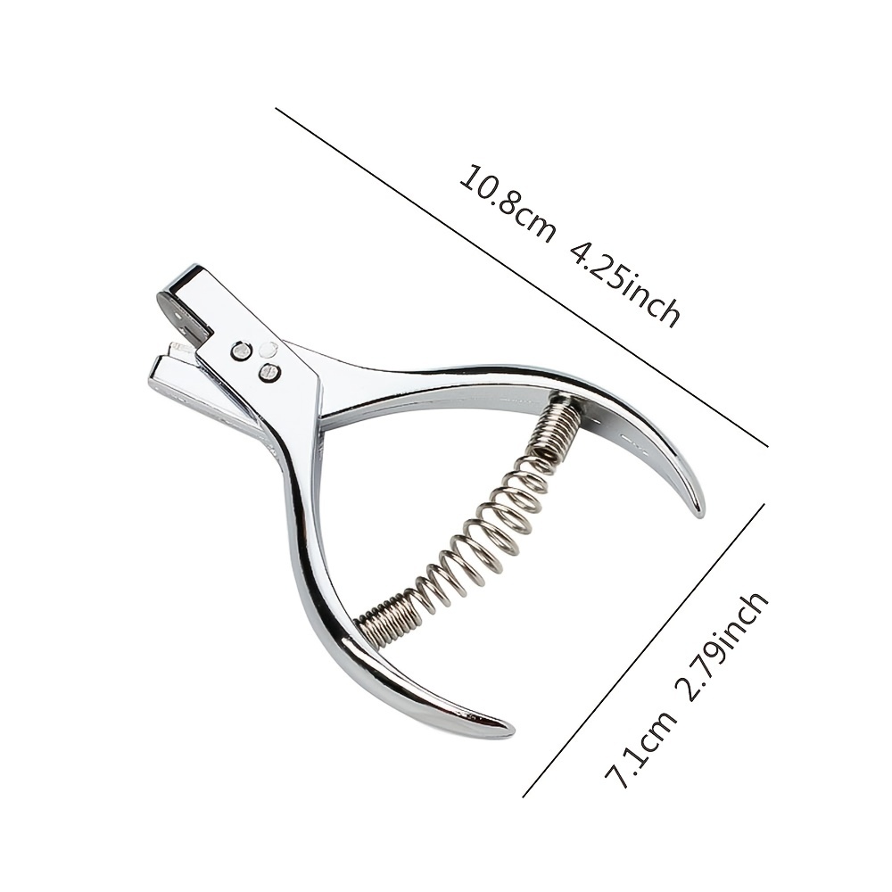 2 Pieces Pattern Notcher Stainless Steel Pattern Notcher Paper Notcher  Pattern Punch Tool Designer Tailor Sewing Pliers Tailors Proofing Pliers  Pattern Making Tool for Cloth Fabric DIY Crafts