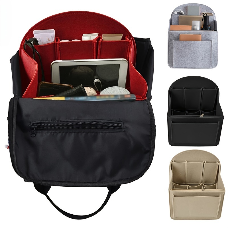 Insert Organizer For Backpack, Inner Divider For Diaper Bag, Functional Storage  Bag For Shoulder Bag, Handbag & Purse - Temu Germany