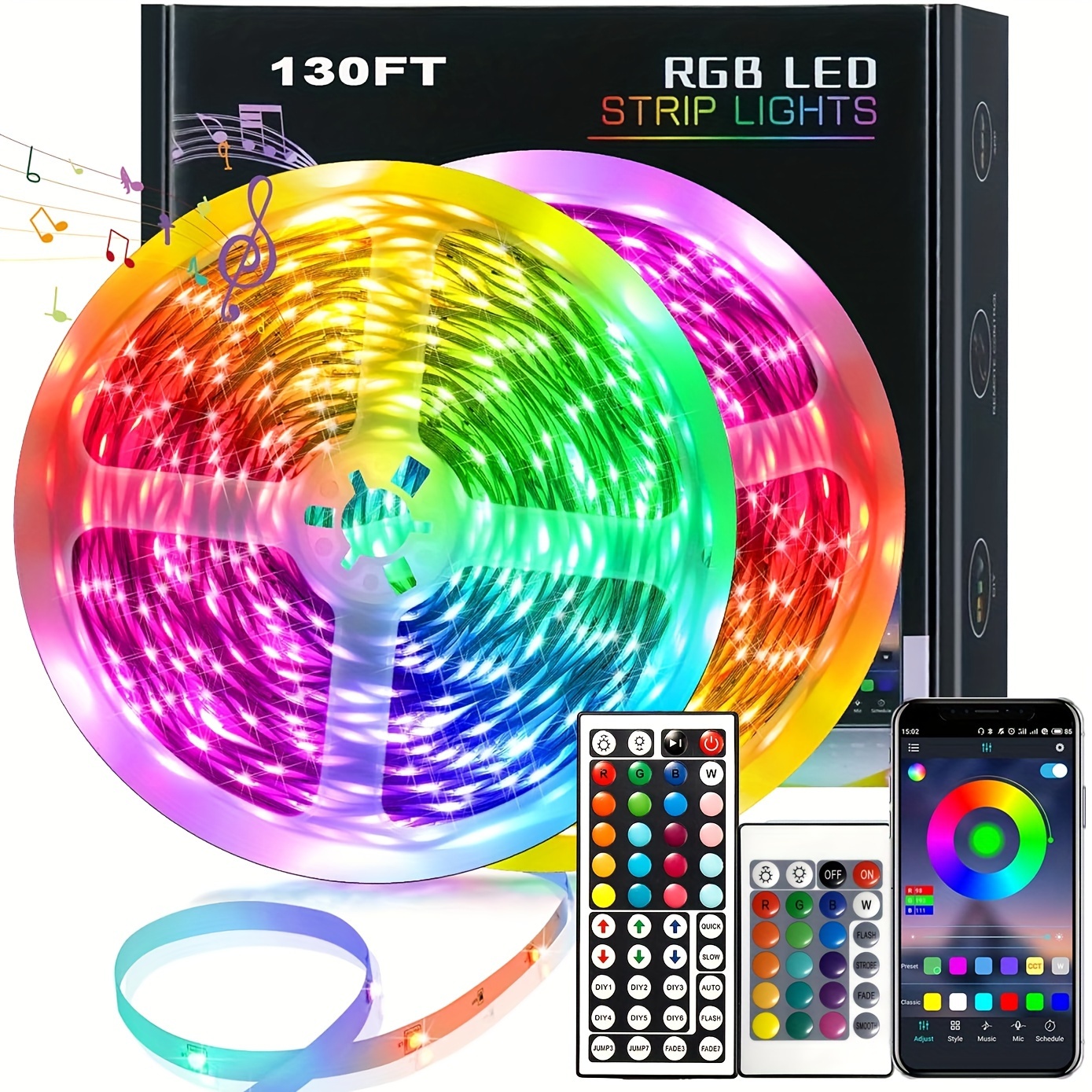 Light changing online led lights