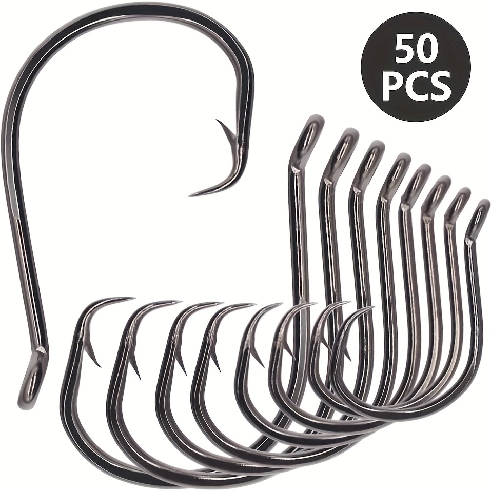 Six stainless steel leader with 5/0 circle hook 6 Pack
