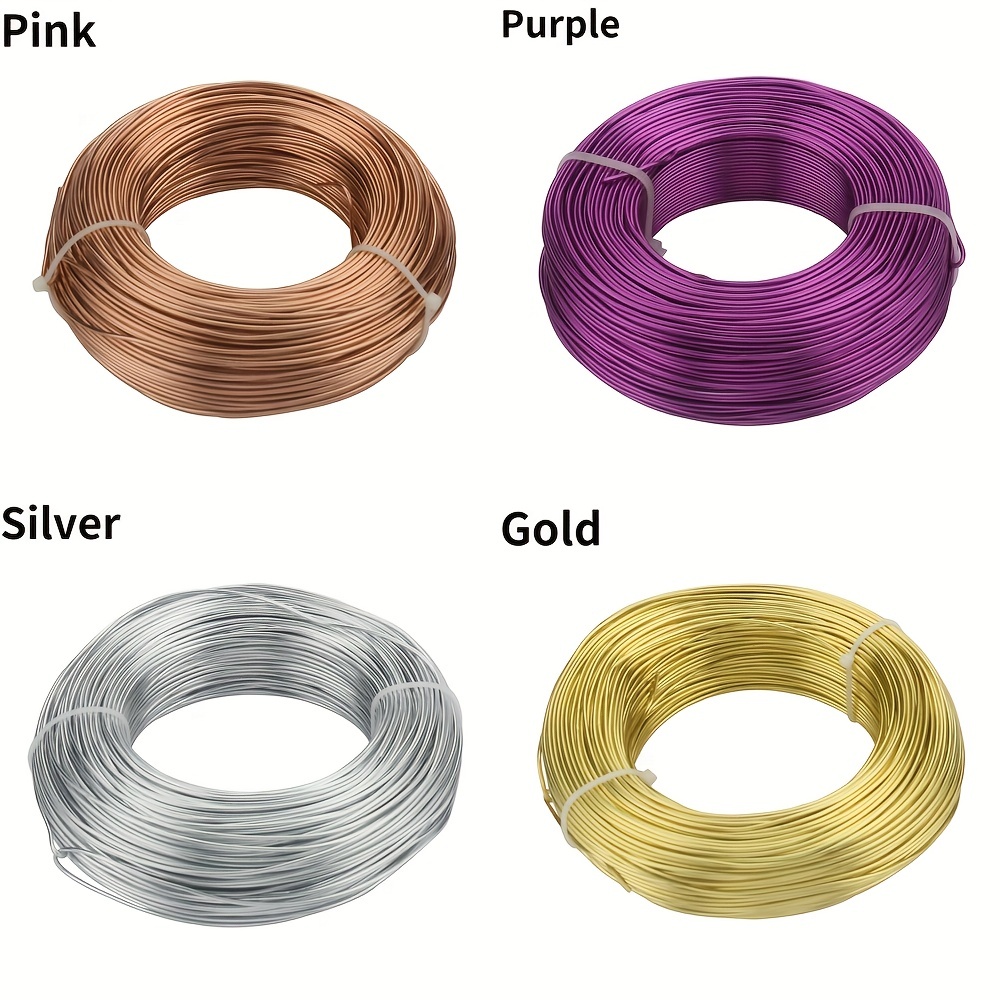 Wire Multi Colored Aluminum Wire Threads Crafts Flexible - Temu