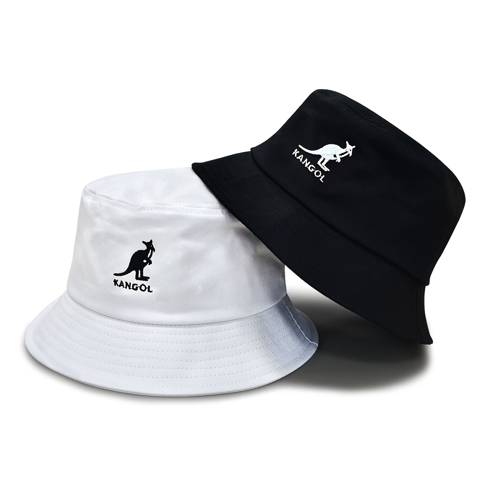 Plaid Embossed Bucket Hat Solid Color Trendy Casual Basin Hat Unisex Couple  Fisherman For Women Men - Temu