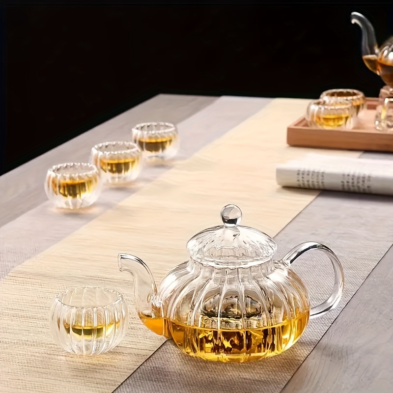 High Borosilicate Glass Teapot Tea Cup High Temperature - Temu