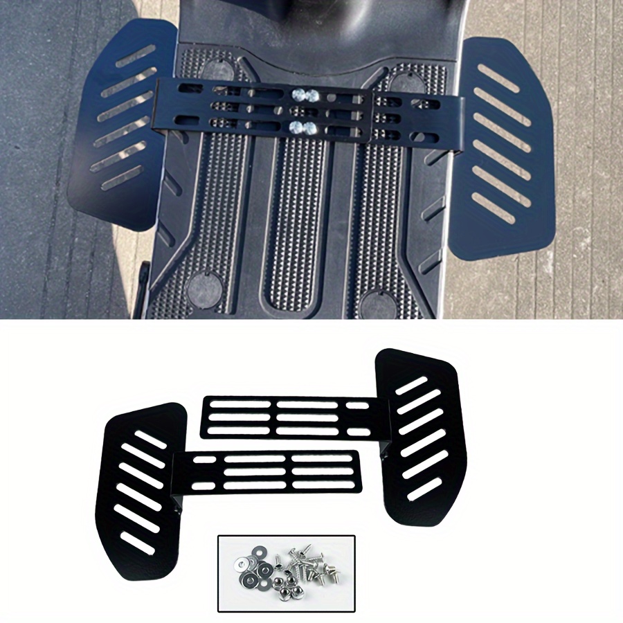 Acheter 1 paire de pédales de moto repose-pieds 8mm pédales pliantes  universelles Scooter accessoires modifiés