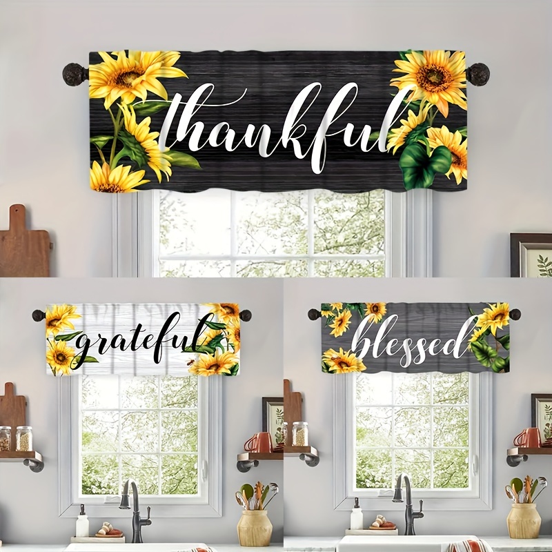 Sunflower Kitchen Decor Cutting Board Eat Sign Set Hanging - Temu