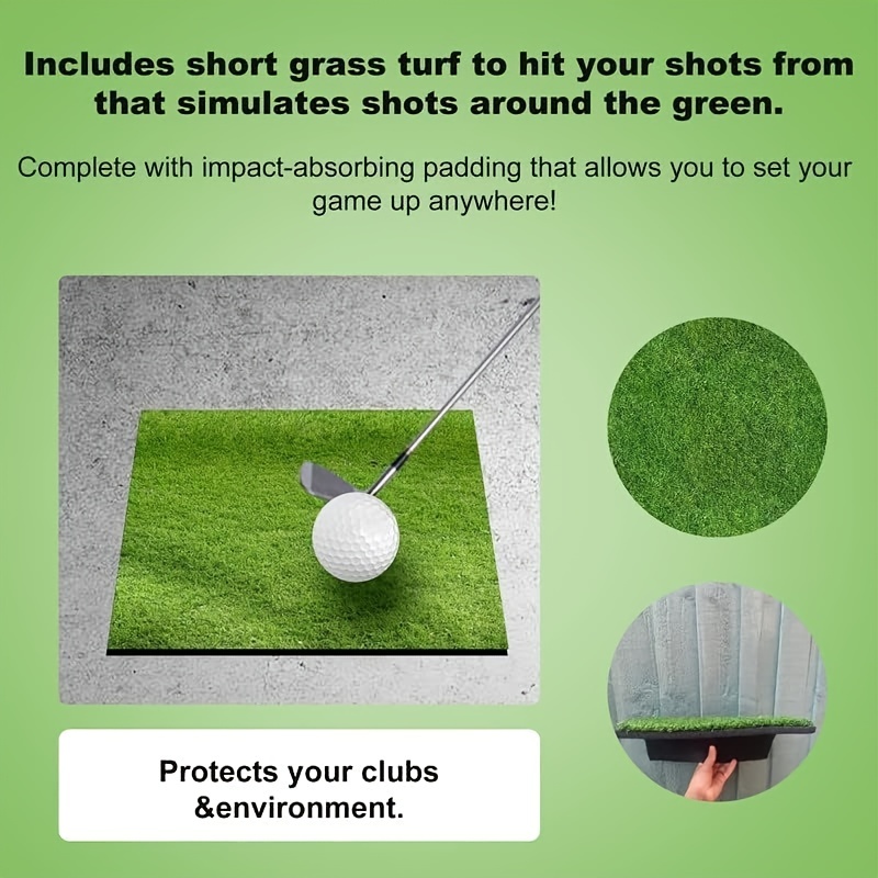 Chipping Golf & Practice Mats Golf Game Training Mat Indoor