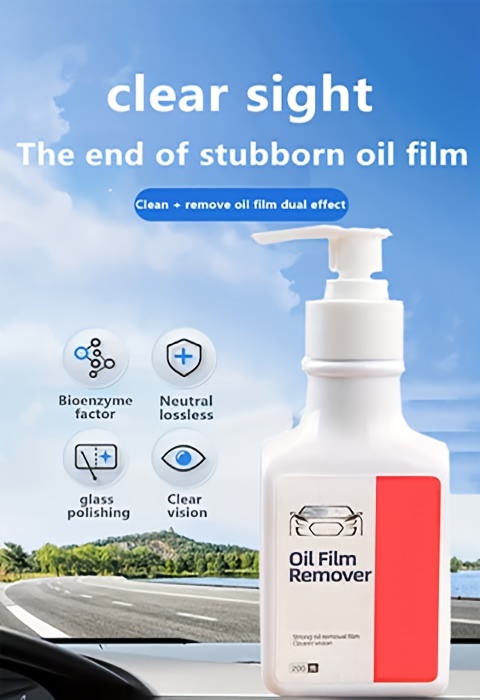 Oil film cleaning milk car glass oil film remover heavy oil film cleaning  paste windshield stain