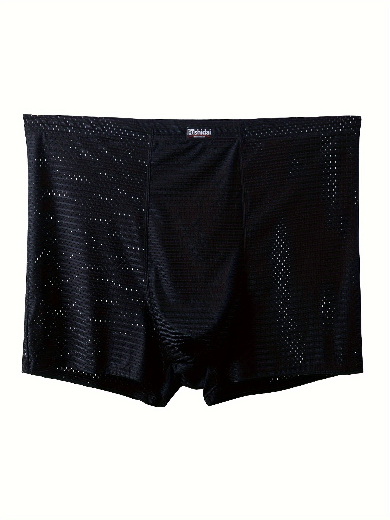 Plus Size Men's Underwear Ice Silk Cool Boxer Trunks Mesh - Temu Philippines