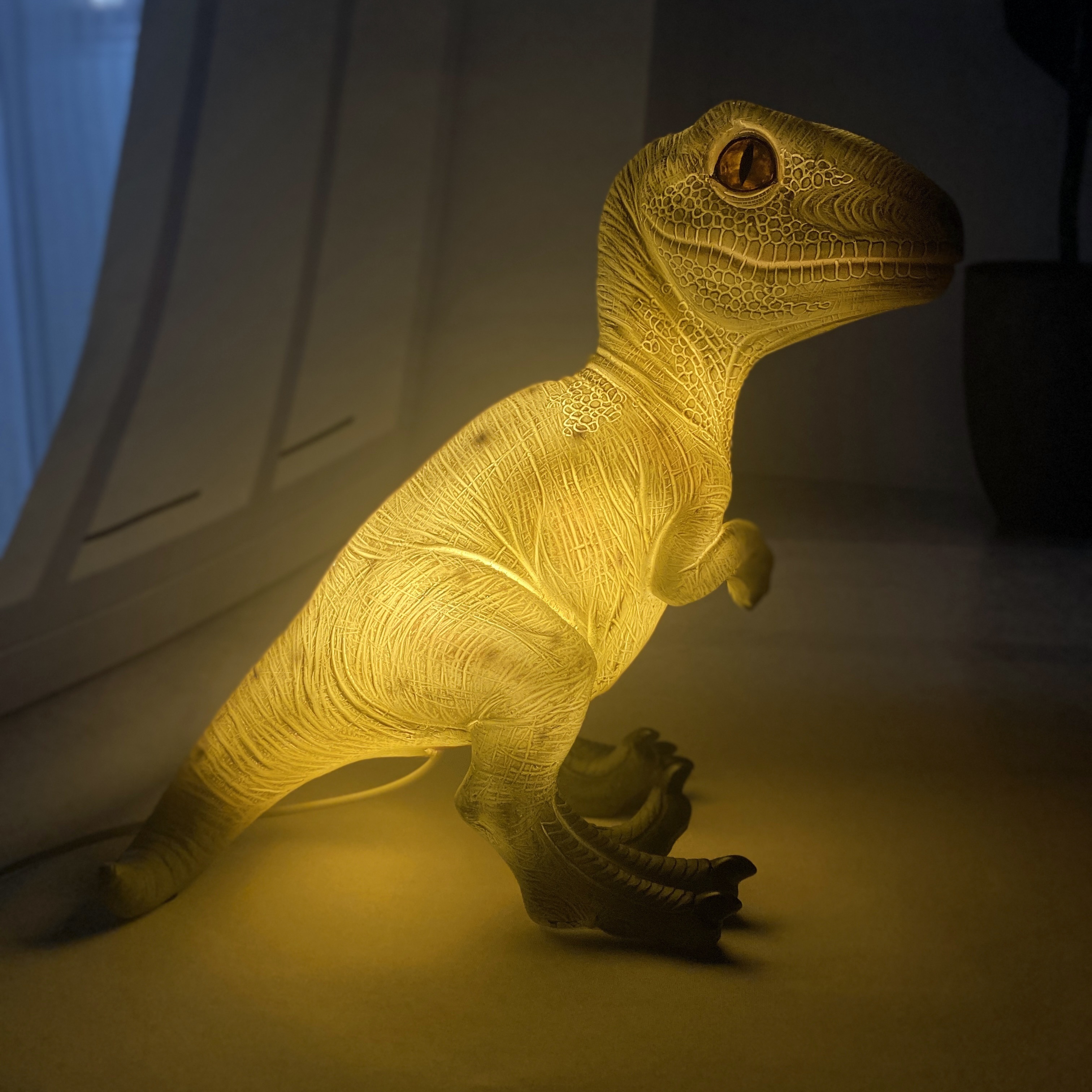 子供用LEDナイトライトティラノサウルスレックスシミュレーション恐竜ナイトライト