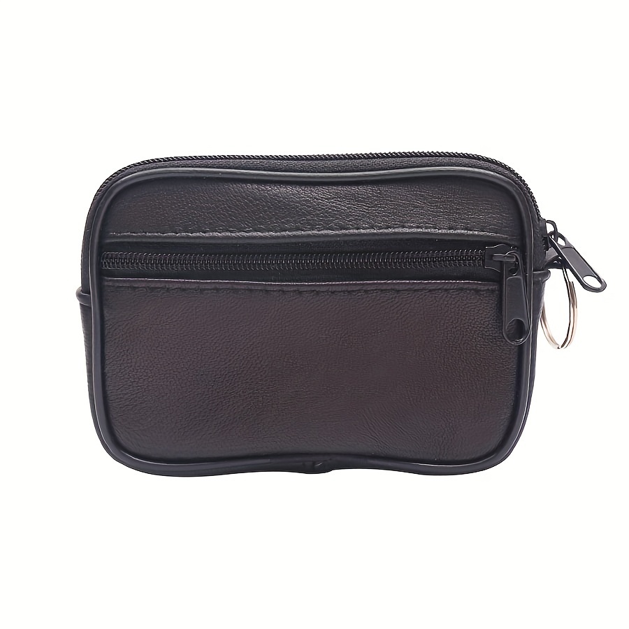 Mens Small Simple Coin Purse Multi Functional Wallet Card Bag Coin