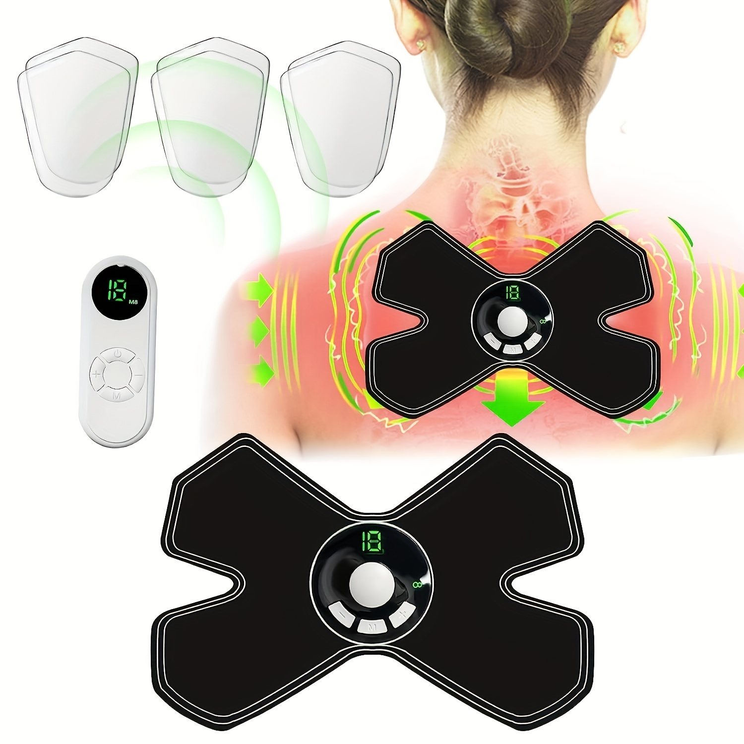 Muscle stimulators TENS unit, TENS / Muscle stimulation, Neck tens - Neck  massager