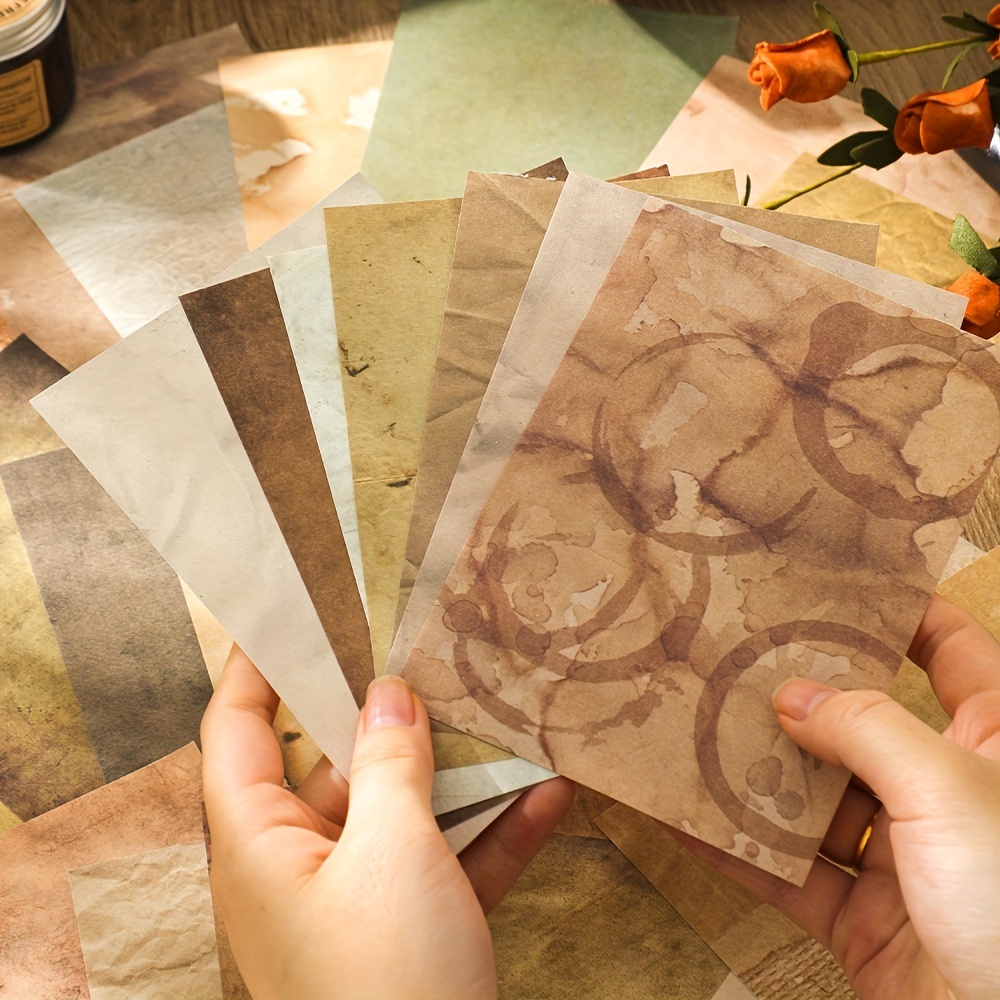 60 Fogli Di Carta Da Scrapbooking Vintage - Carta Retrò Non Adesiva  Perfetta Per Materiali Di Decorazione Per Il Fai-da-te, Accessori Per  Scrapbooking Di Giornale A Bullet - Temu Italy