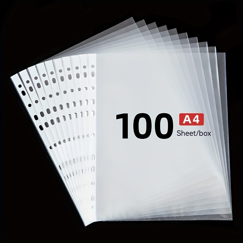 T/O Full Page Vinyl Sheet Protectors - First Products