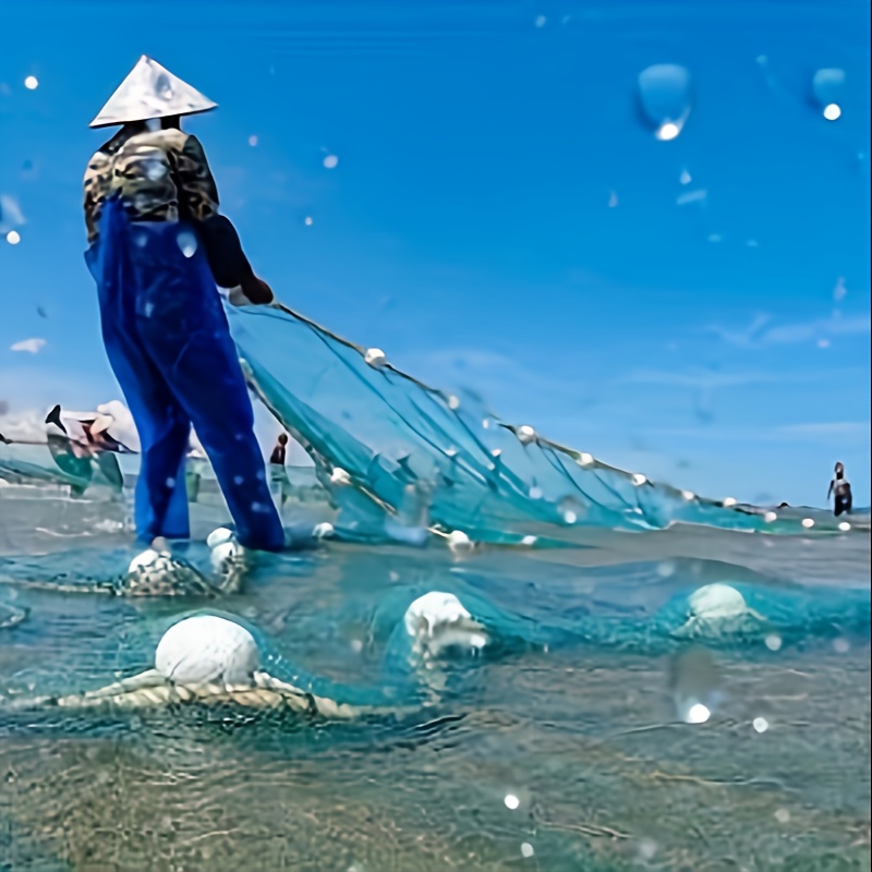 Traditional Handmade Fishing Net Trawl Net Fishing Net Fish - Temu