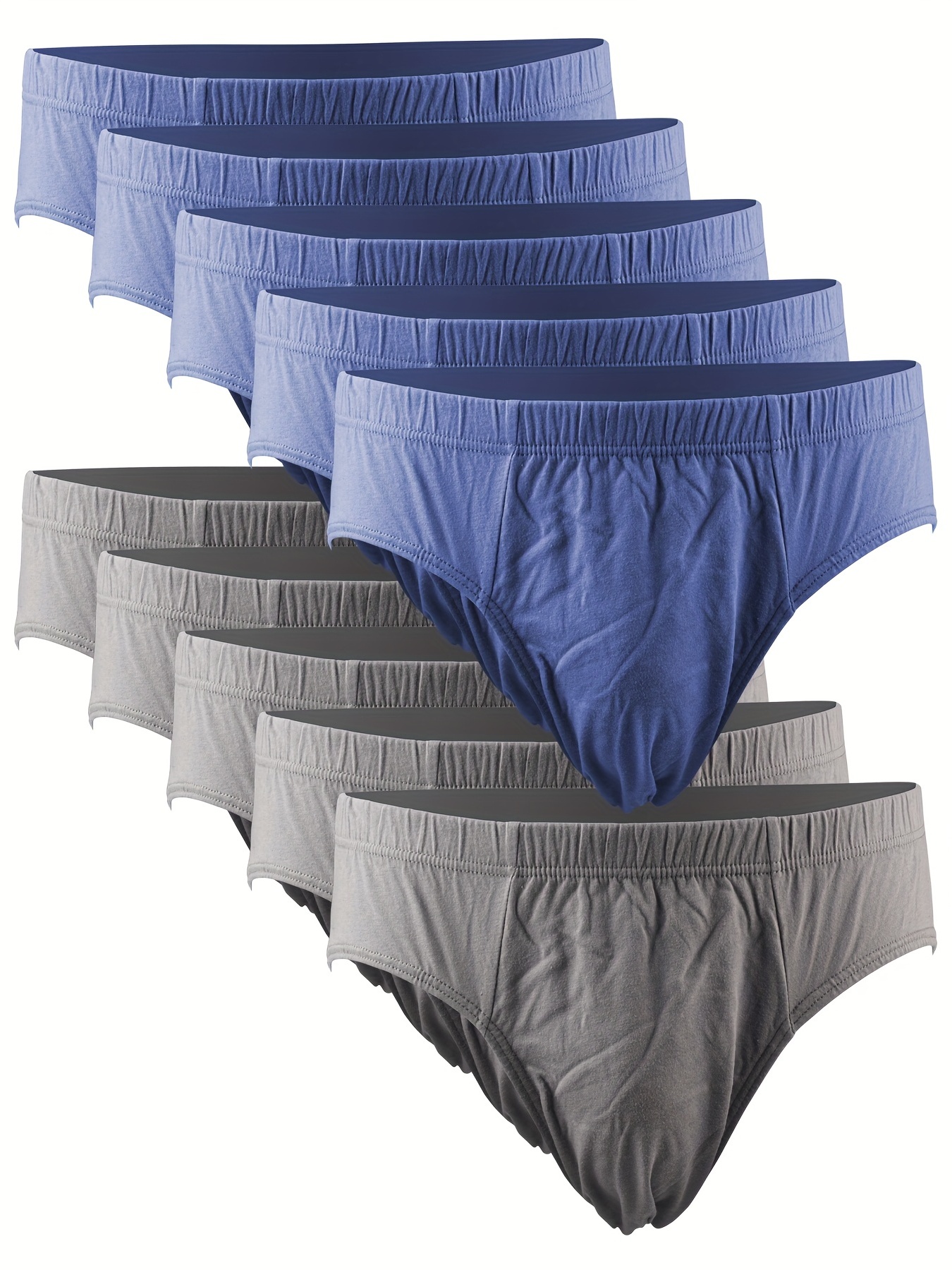 Men's Underwear New Style Classic Low Stretchy Briefs - Temu Canada