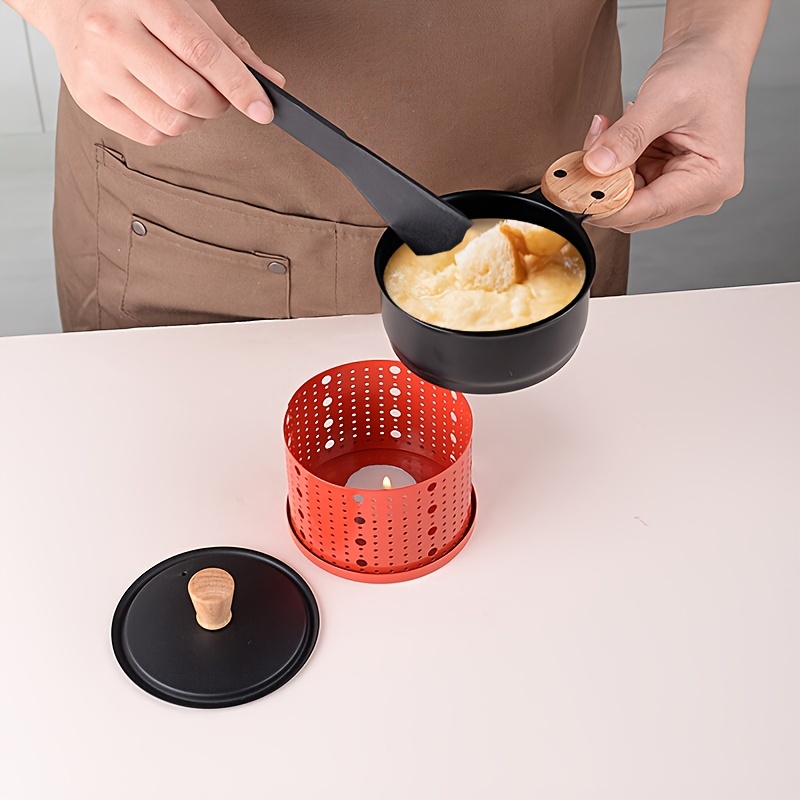 1pc, Grill Al Formaggio, Forno Al Formaggio, Padella Per Fonduta Al  Formaggio, Scaldaburro Fondue Set, Mini Forno Per Caffè, Set Di Padelle Per