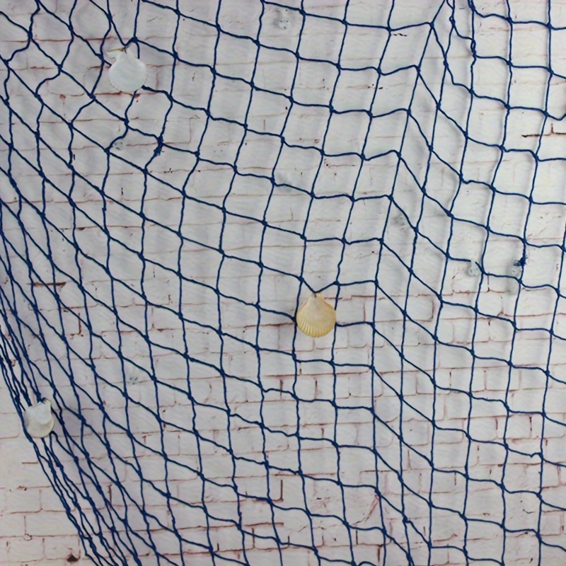 Fishing Net Decoration Wall Fishing Net Thick Thread Hemp Rope Shell Net