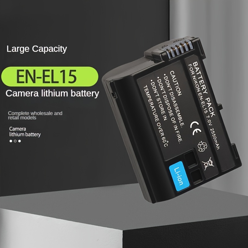 En-el15 En El15a Camera Battery 7v 2800mah For D750 D7200 D7500