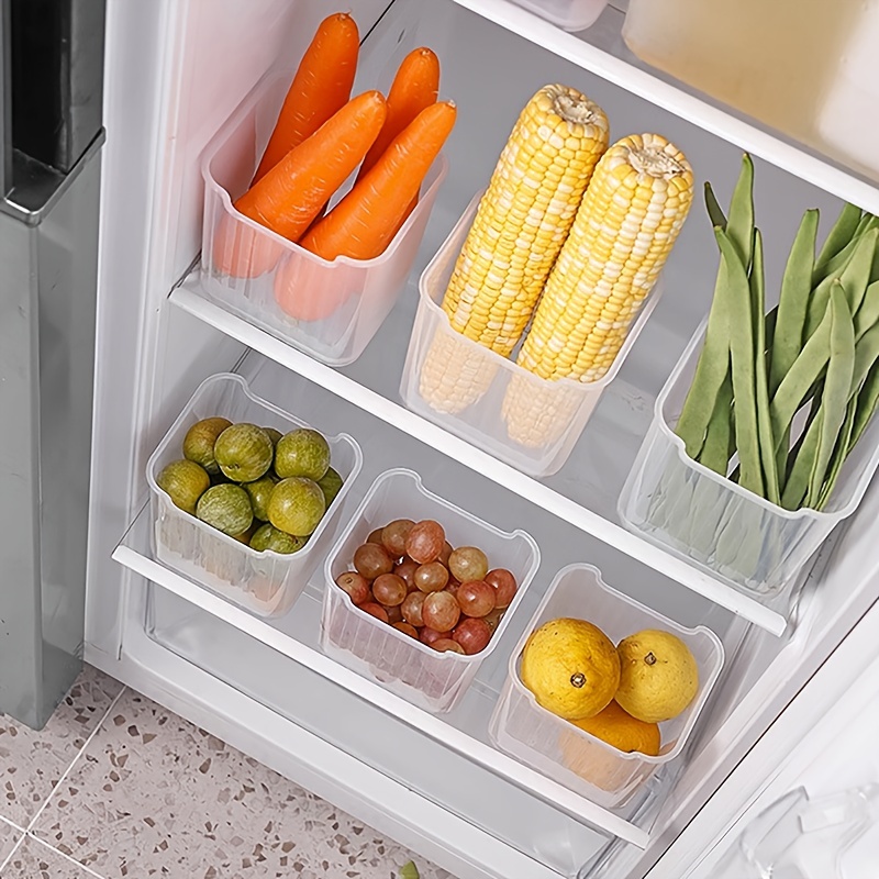1pc Refrigerator Side Door Storage Box For Separation And