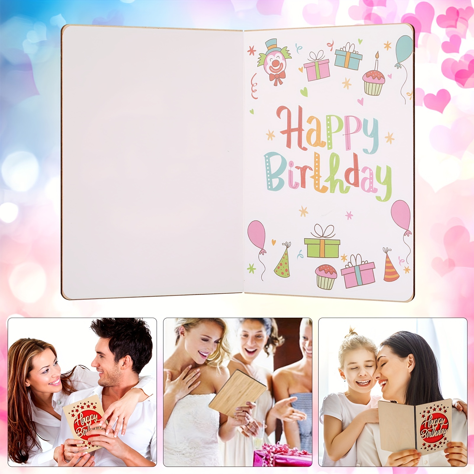 open birthday card