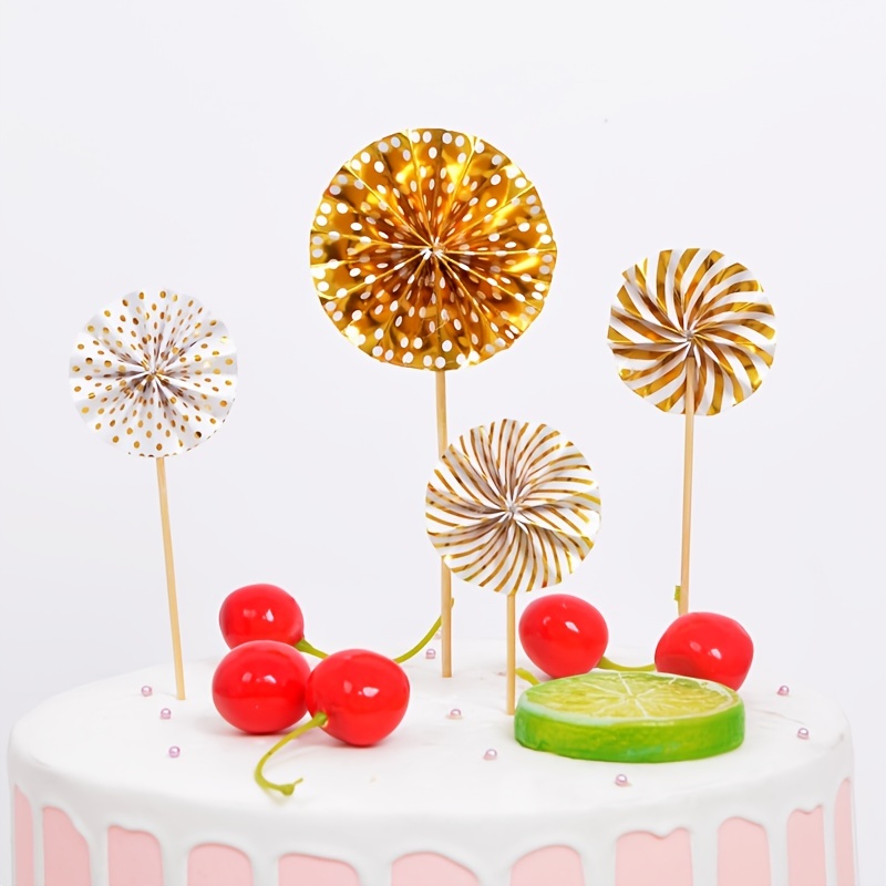 4pcs Decorazione Per Torta Di Compleanno Happy Birthday - Temu Italy