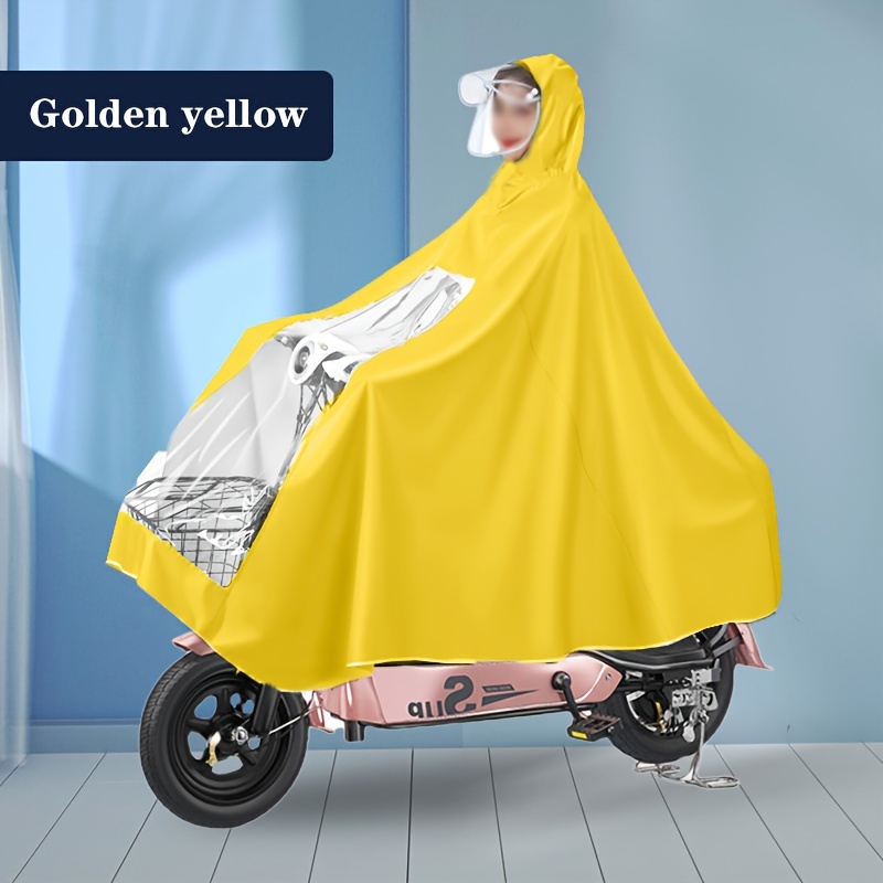 Raincoat Waterproof Motorcyclist Goods for Fishing Poncho On Cloud Bicycles  Raincoats Hooded Single Double Person Pvc Raincoats