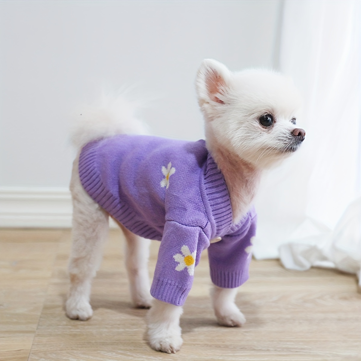 Dog Sweater, PP Flower