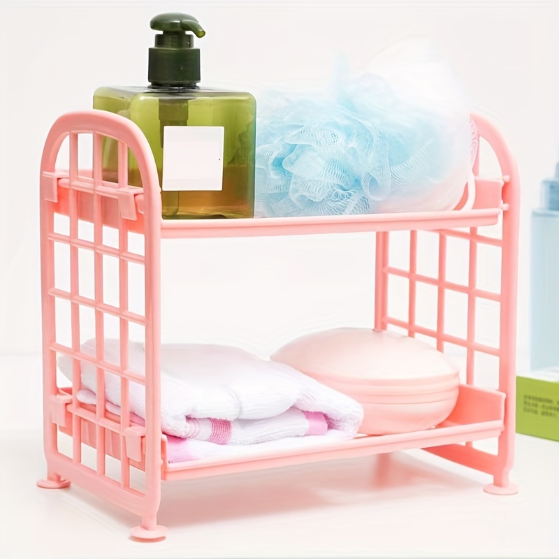 3-Layer Bathroom Rack for Cosmetics and Toiletries