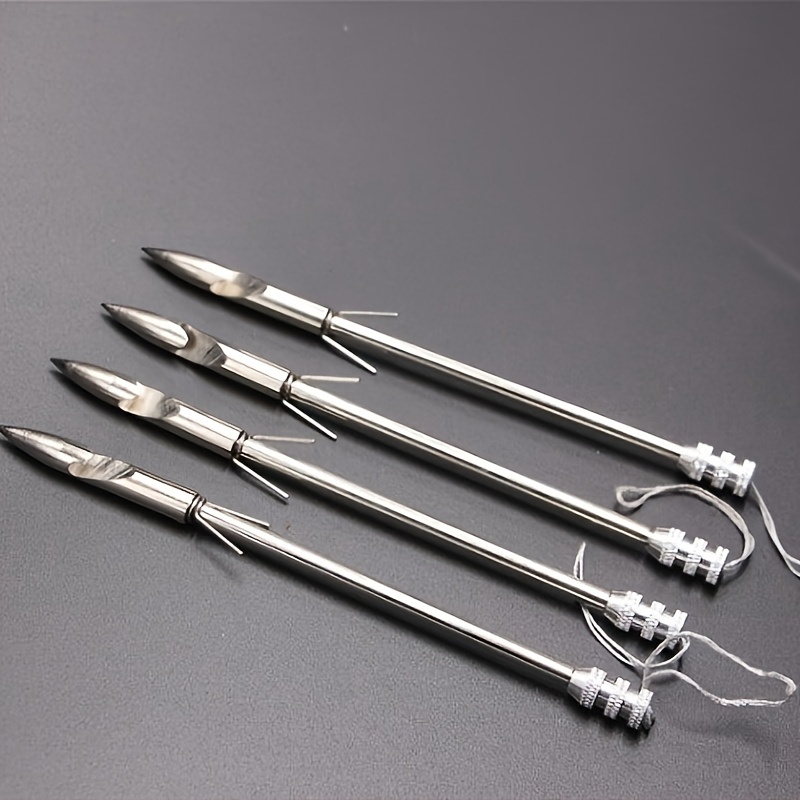1pc/6pcs 440C Stainless Steel Fishing Arrow * Model For Catching Fish