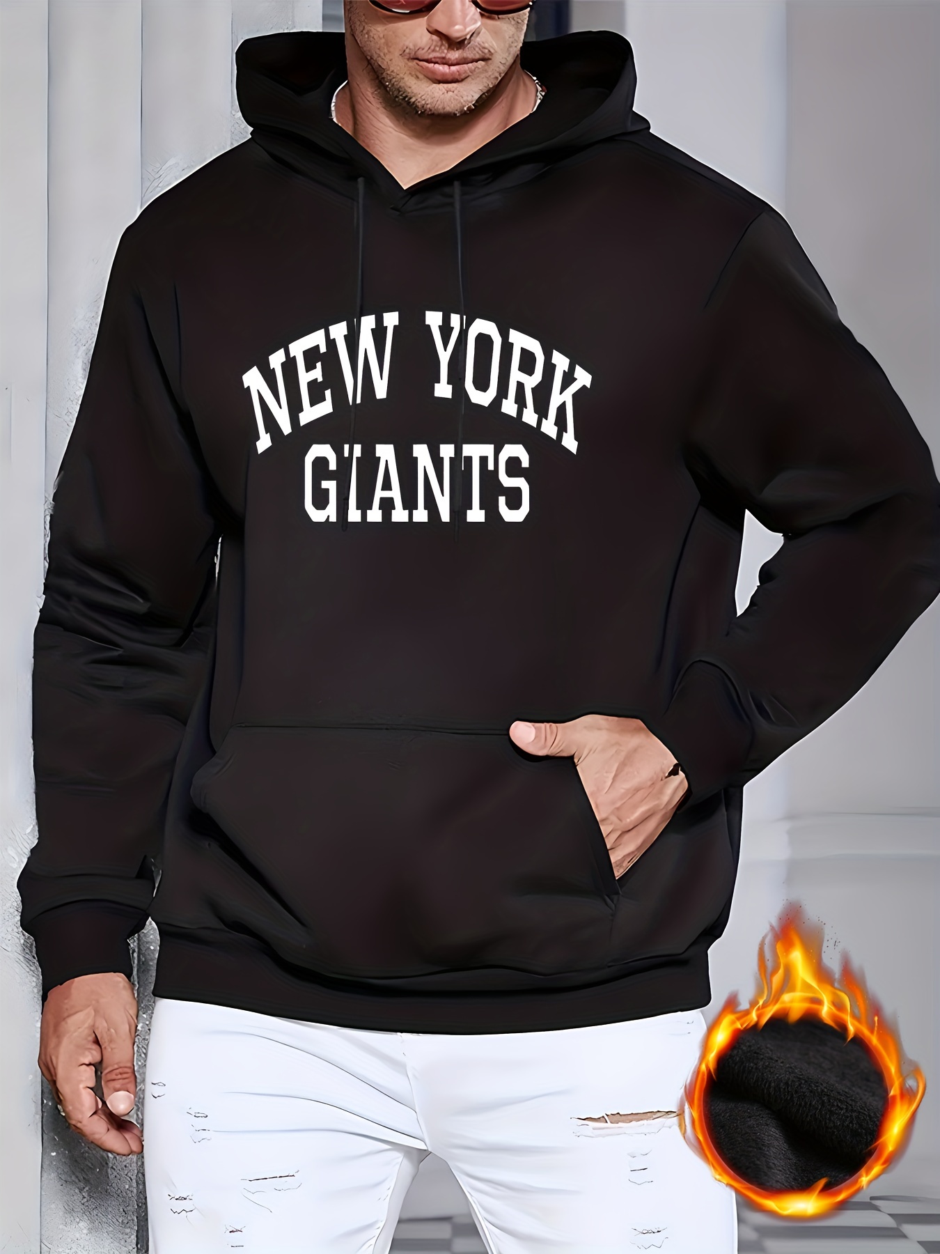 New York Giants NFL Christmas Personalized Hoodie Zipper Fleece