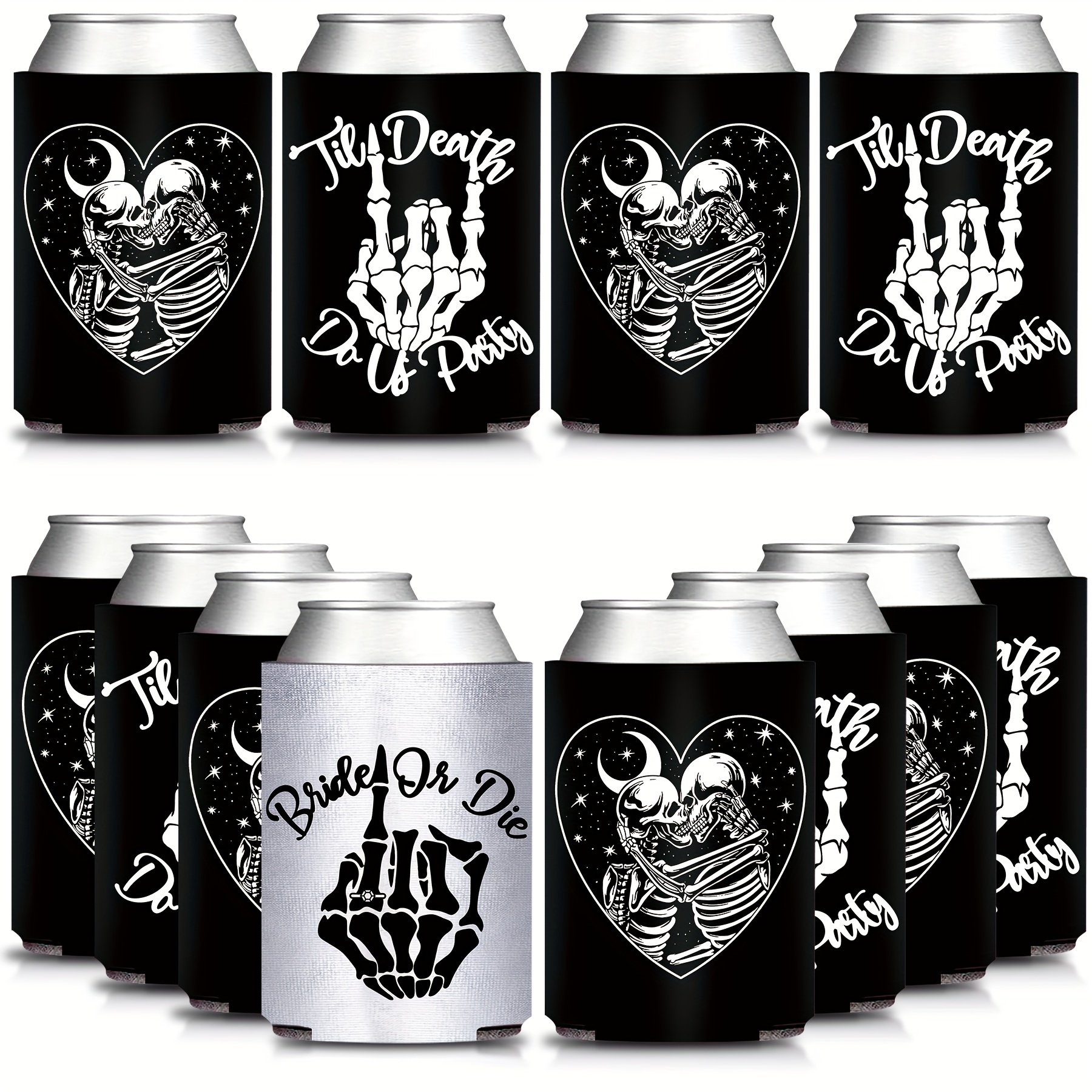 Sliner 12 Pcs Bride or Die Bachelorette Party Cups 16 oz Skull Till Death  Do Us Party Cup Halloween …See more Sliner 12 Pcs Bride or Die Bachelorette