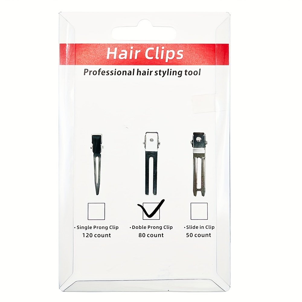 Magic Clips Double Prong 80ct