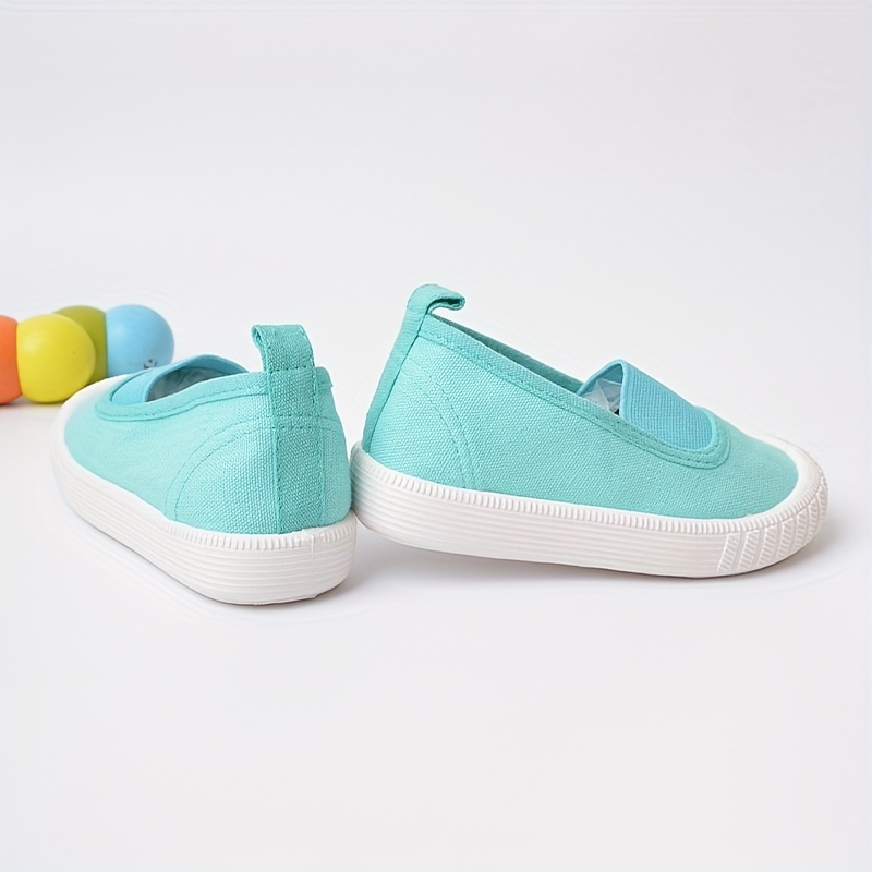 Elasticated Canvas Trainers for Babies