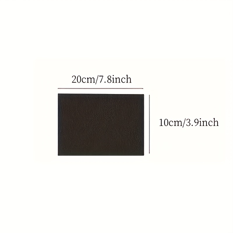 Pu Leather Self adhesive Fabric Patches Perfect Upholstery - Temu