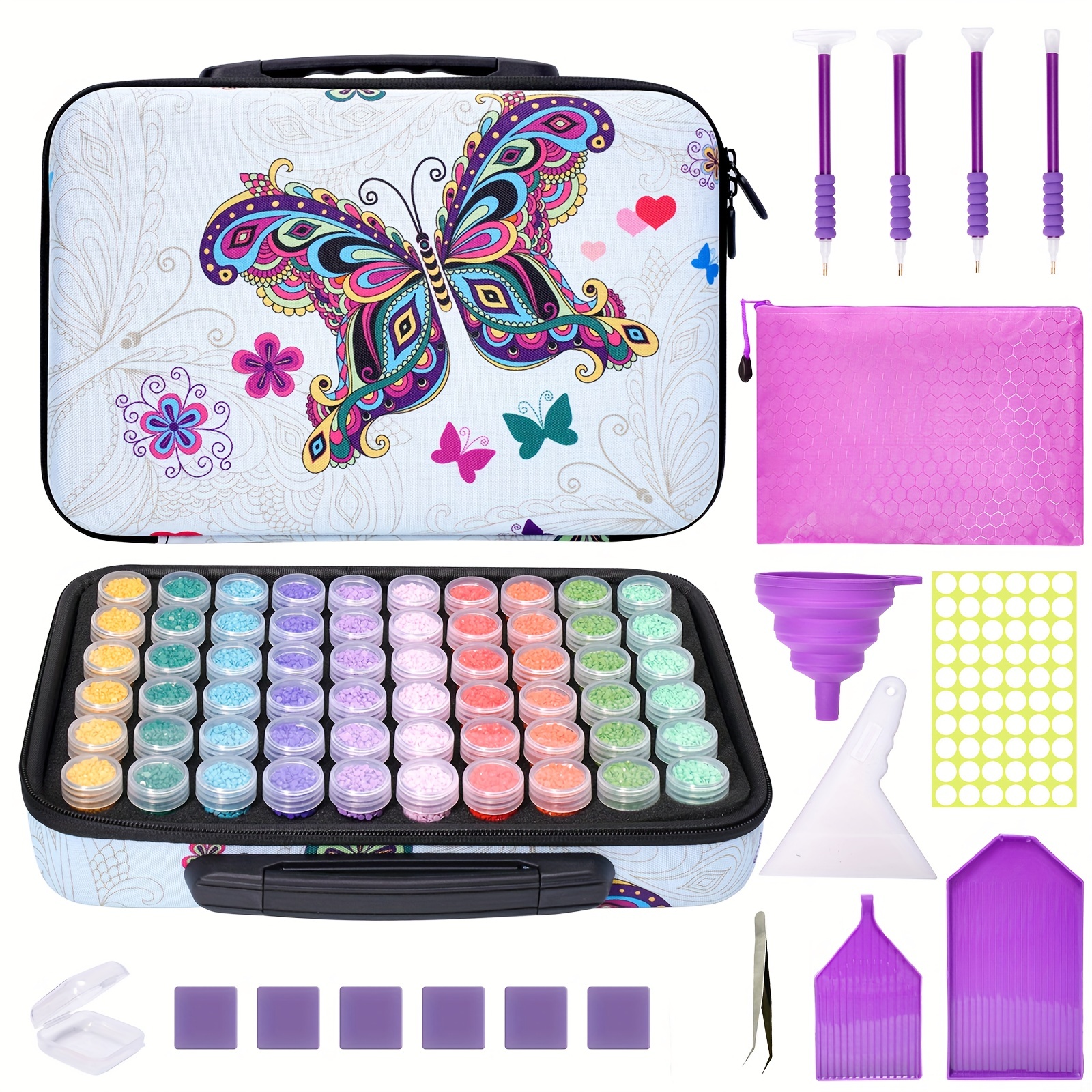 Diamond Painting Storage Container Equipped Accessories And - Temu