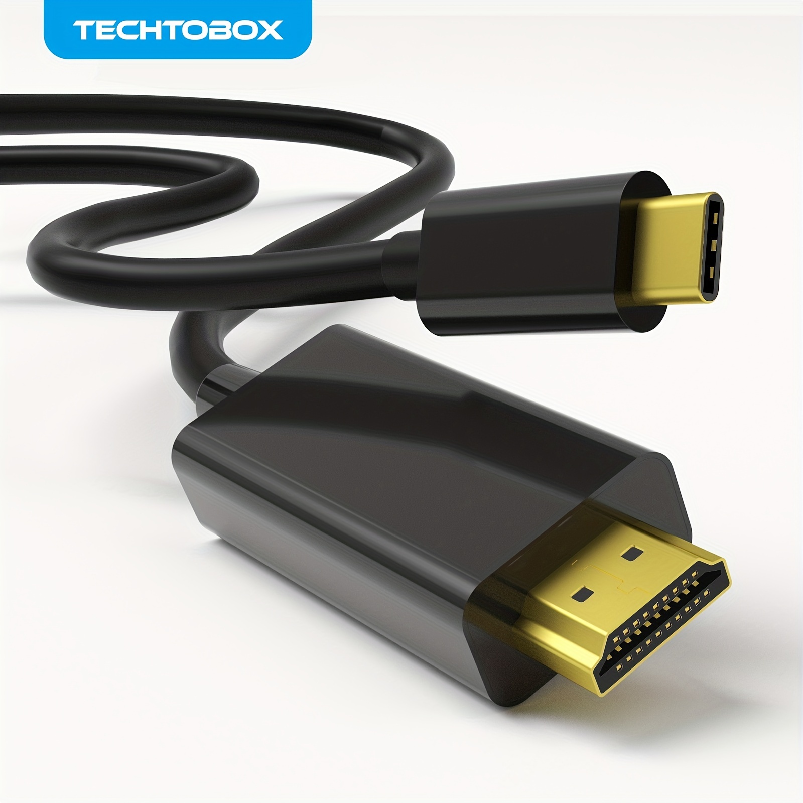 Cable USB C a USB C 3.2 Gen 2, cable de video USB-C de 6.6 pies de 20 Gbps  transferencia de datos de 100 W PD carga rápida Thunderbolt 4 compatible