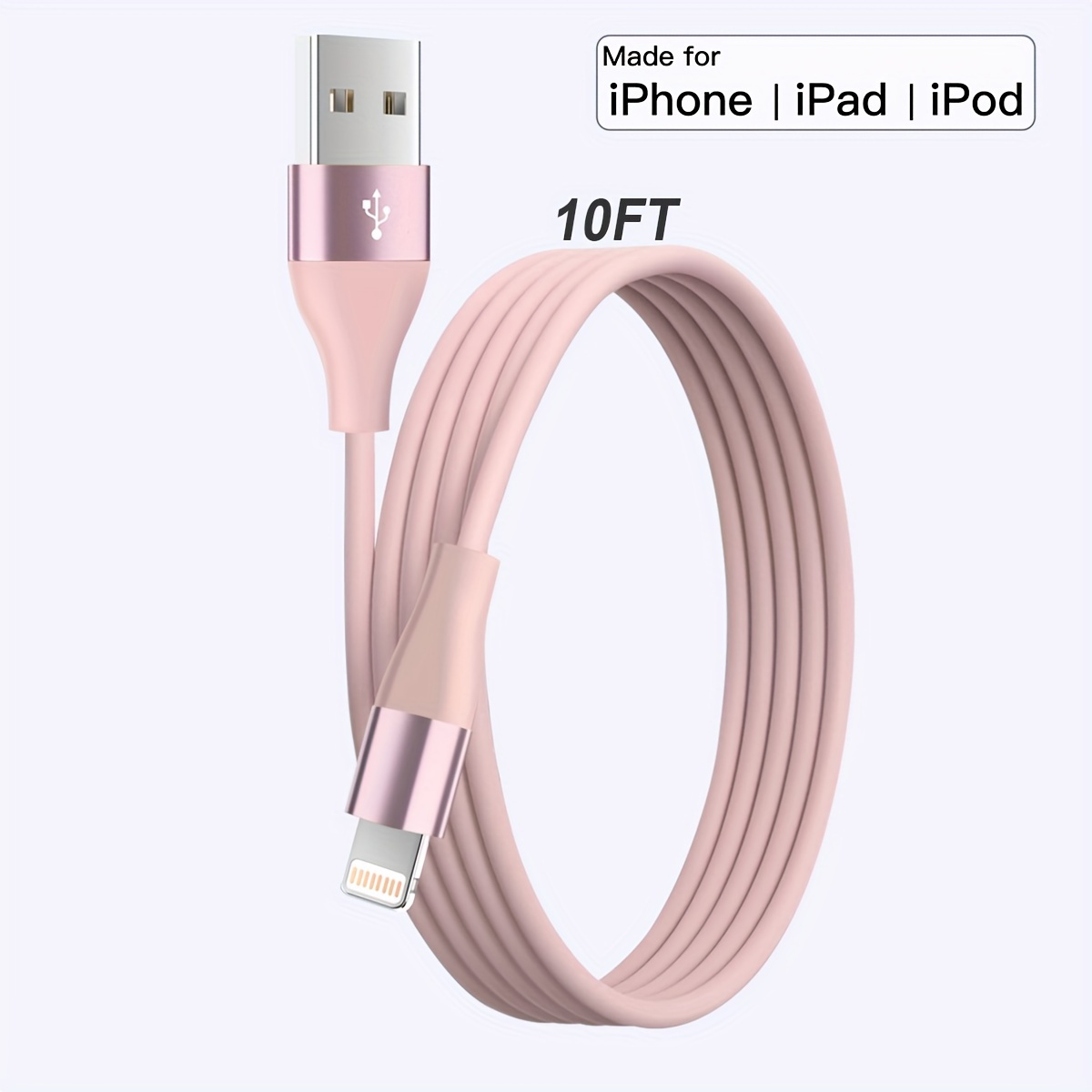 39.37in(1m)/78.74in(2m) 1 câble de chargement pour iPhone - Temu