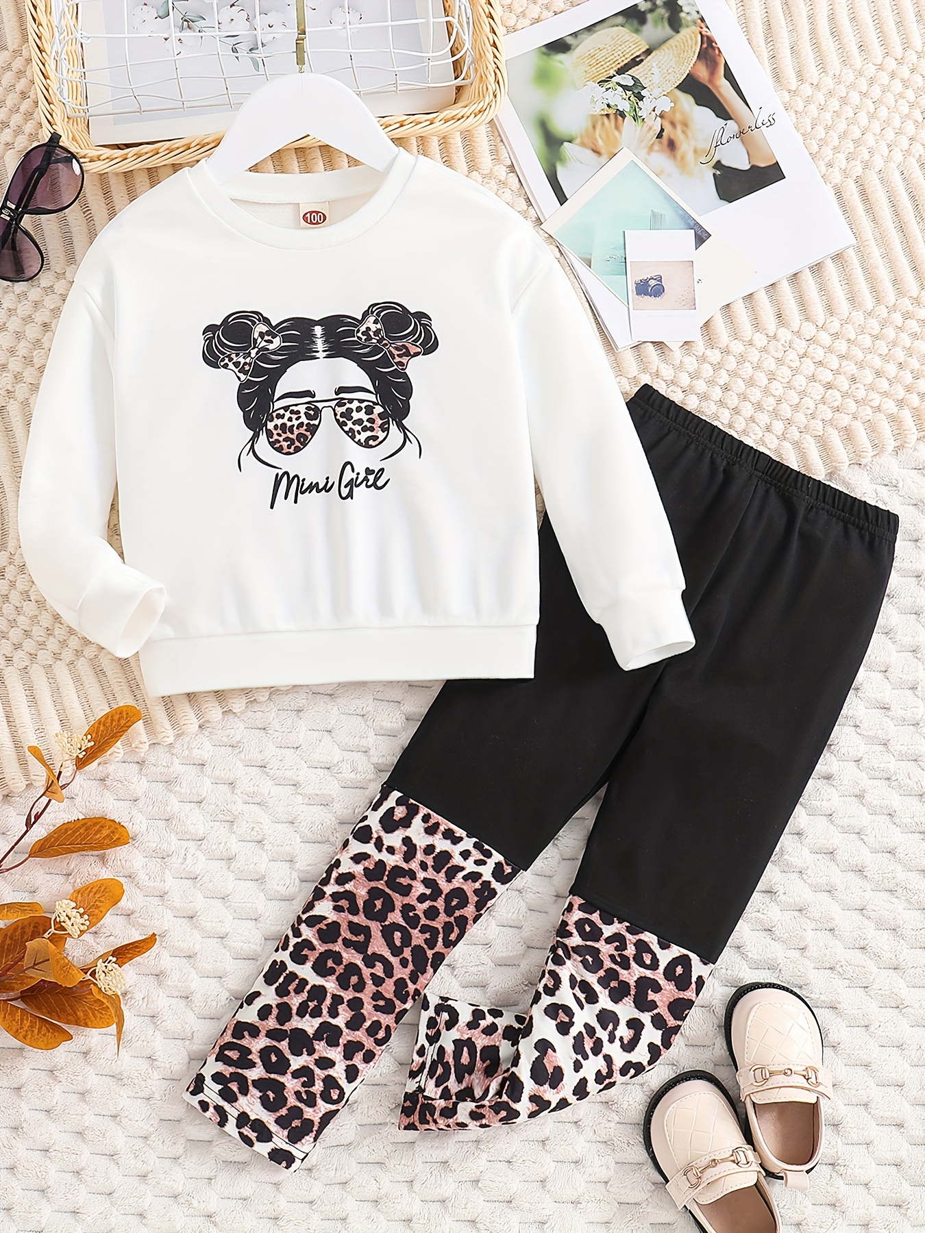 Toddler girl outlet leopard print leggings