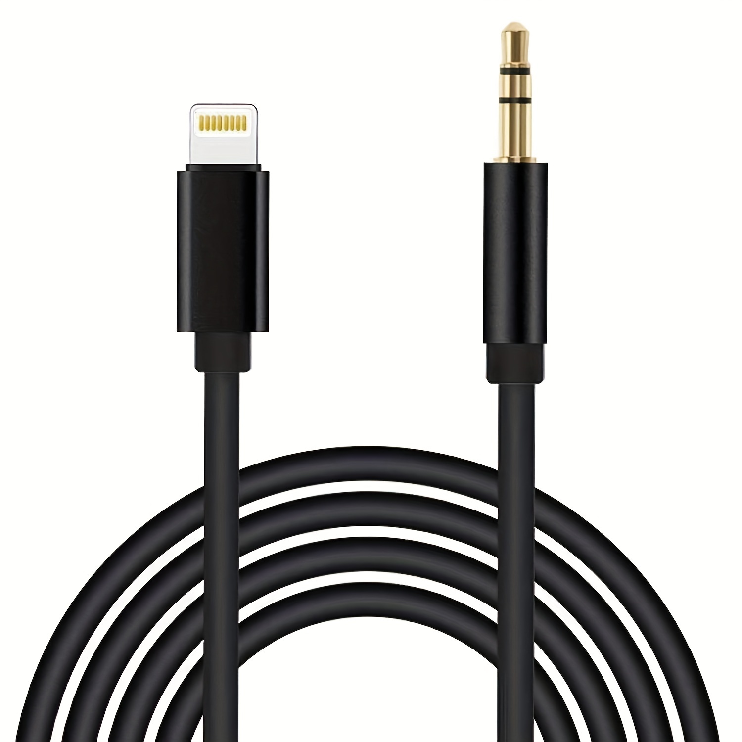 [Certificado MFi de Apple] Cable AUX para iPhone - Adaptador de cable de  audio estéreo auxiliar Lightning a 0.138 pulgadas compatible con iPhone